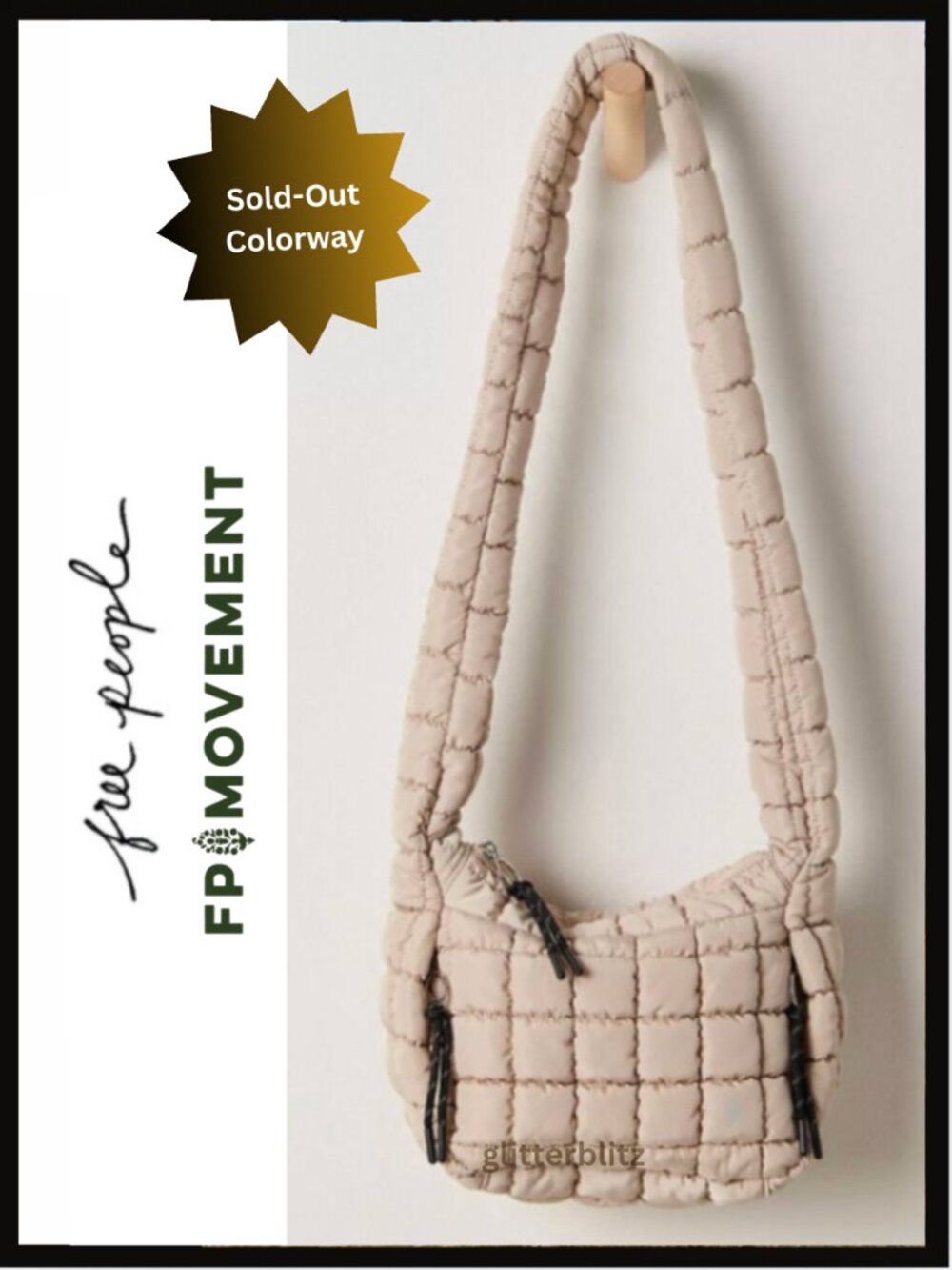 Free People Quilted Carryall Mini Sling Bag - Baby Quilted Carryall